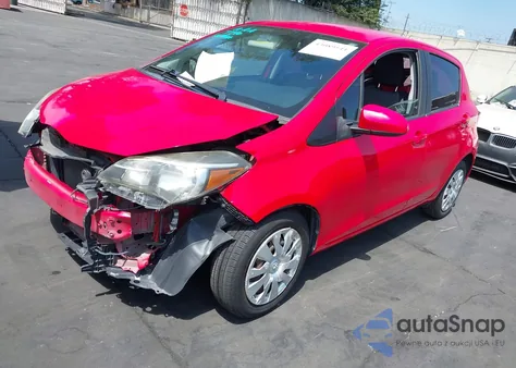 2015 Toyota Yaris L z USA, uszkodzony, nr VIN VNKKTUD36FA036135
